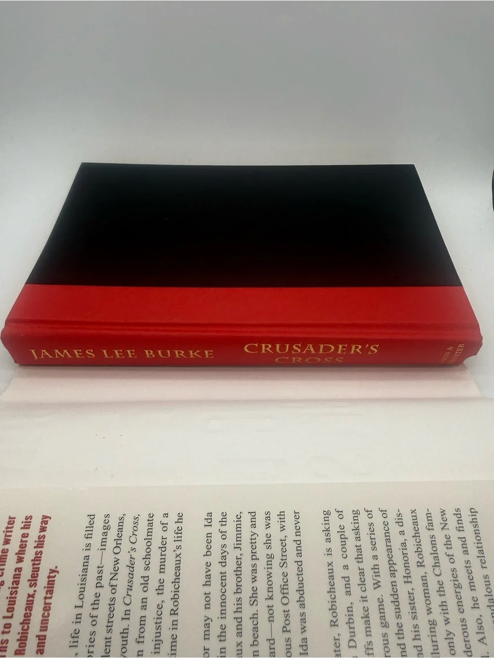 Crusader's Cross: A Dave Robicheaux Novel Hardcover 2005 by James Lee Burke Book